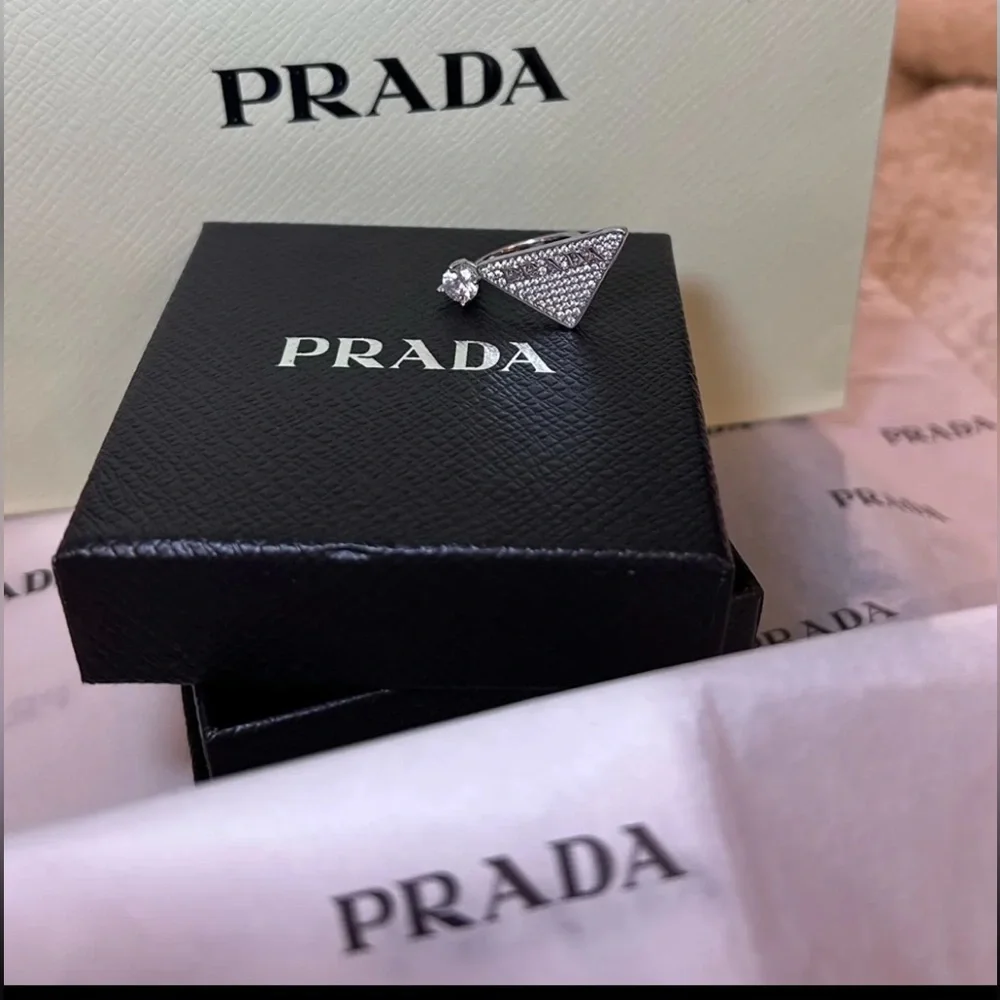 Authentic Prada Symbole Ring - Picture 12 of 12